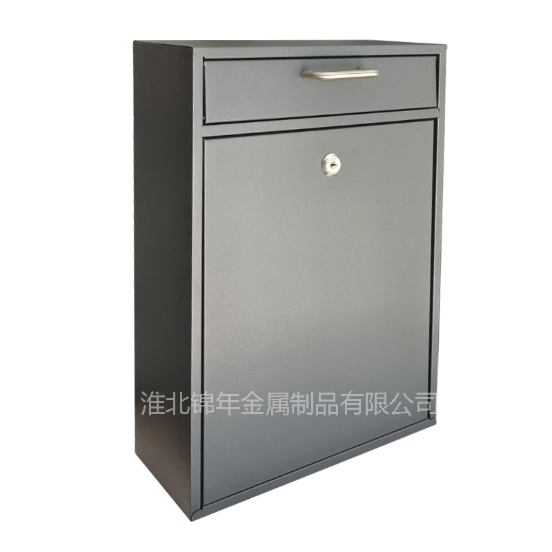 Large 317 Mailbox Manufacturer Supplies Quality-Assured Wall-Mounted Simple Mailbox Stainless Steel Simple Wall-Mounted