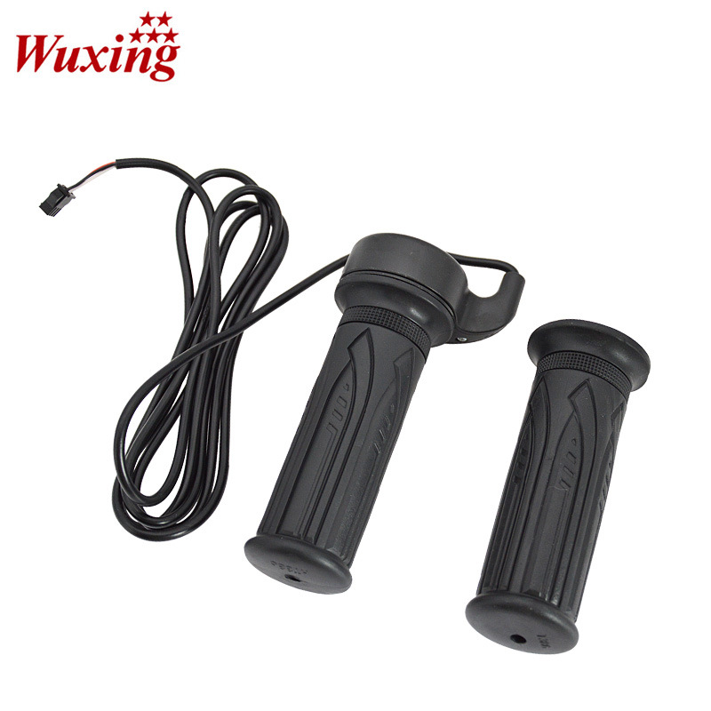 Five-star genuine goods speed control handle electric bicycle modification acceleration handle mountain bike universal grip speed controller