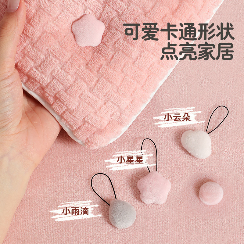 Winter quilt holder needle-free anti-running invisible non-slip quilt cover quilt cover seamless quilt fleece-lined bed sheet fixed