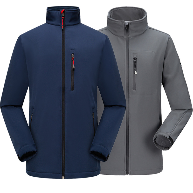 Manufacturers Can Process and Wholesale Third-Generation Single-Layer Tactical Softshell Jackets, Waterproof and Windproof Jackets, and Group Workwear with Printing