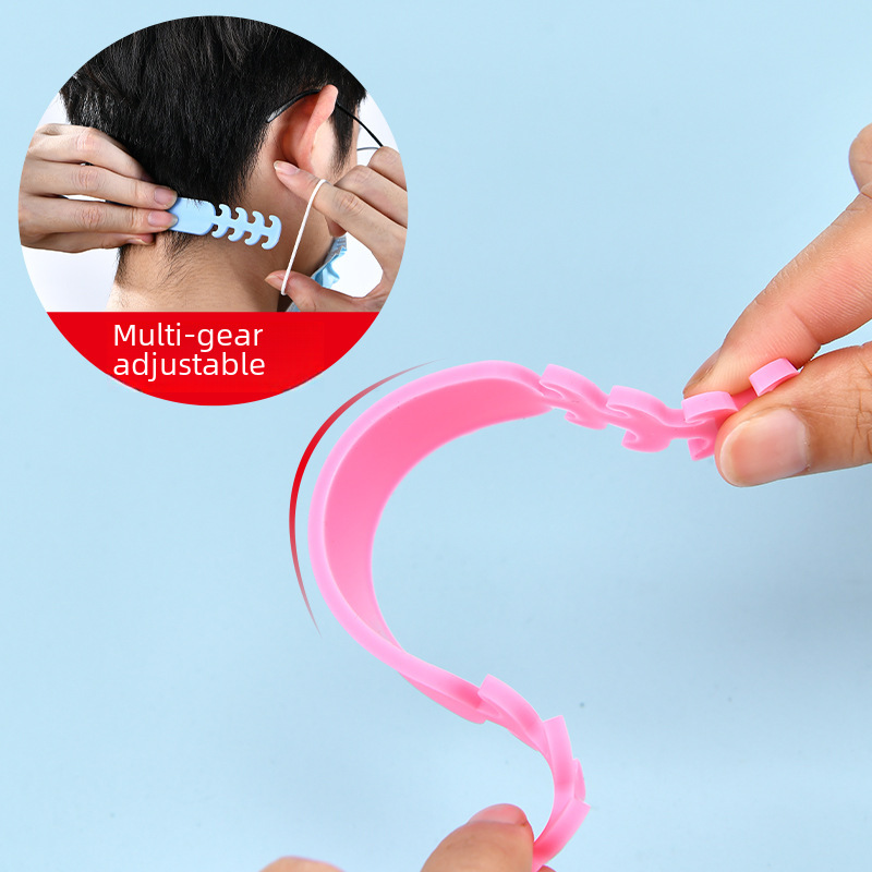 A2876 Non-tearing Ear Mask Artifact Anti-tearing Ear Mask Hook Anti-ear Pain Children's Ear Hanger Adjustment Artifact