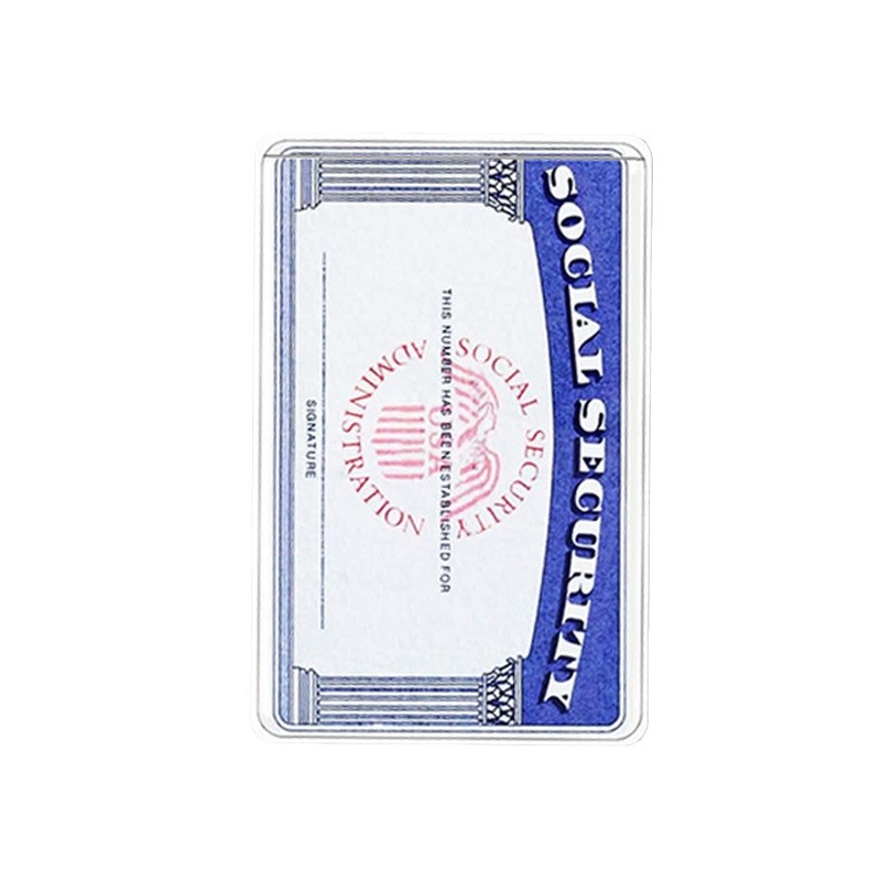 Club Card Holder Hard Card Holder Card Film Protective Cover Pvc Transparent Driver's License Holder Business Card Student Medical Card Waterproof