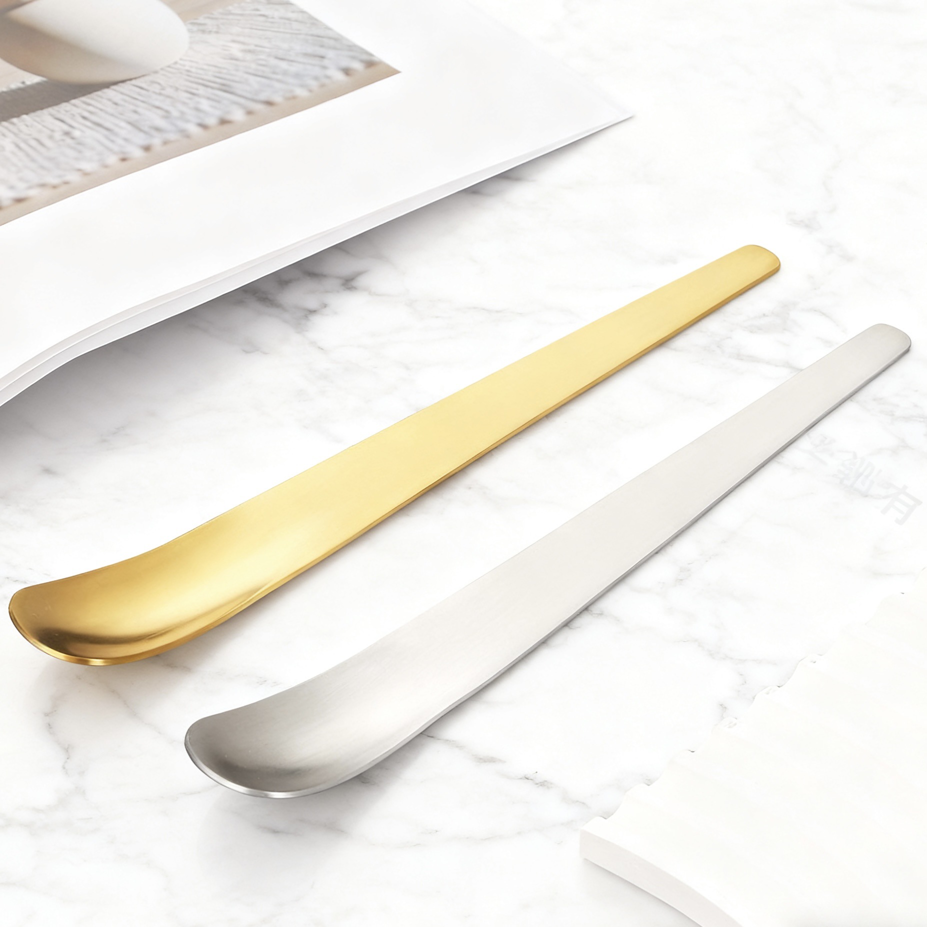 Кросс-бордовая ложка для мороженого из нержавеющей стали десертная смешивающая ложка домашняя ложка для размешивания ложка для торта с высоким цветовым значением кофейная ложка