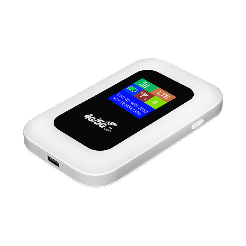 4g Wireless Portable Mifi Color Screen Portable Lte Router Wireless Wifi Can Insert Sim Card 4G5G Router