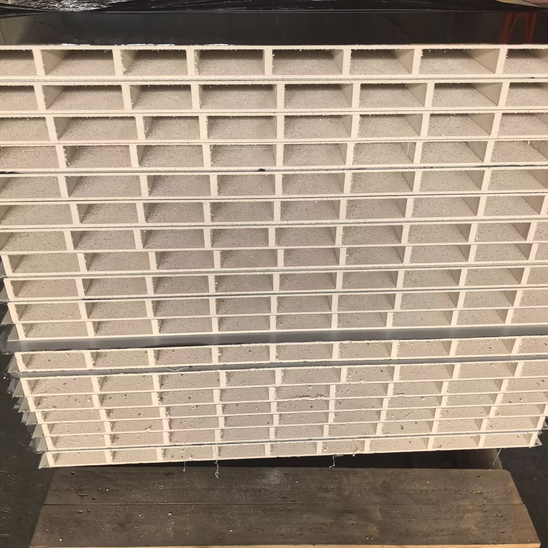 304 Stainless Steel Glass-Magnesium Board, Color Steel Sandwich Panel, Hollow Glass-Magnesium Dust-Free Room Partition Board, Dedicated for Clean Rooms