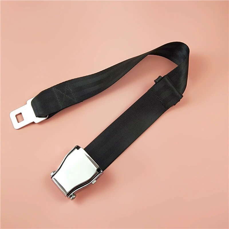 Two-point aircraft safety belt aviation buckle buckle belt high-speed rail kart playground safety belt manufacturers wholesale