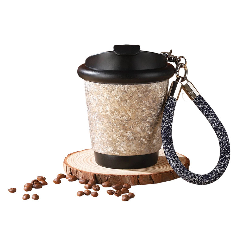 High-Looking Portable Coffee Cup Thermos Cup for Girls 2025 New Mini Pure Titanium Water Cup Summer Tumbler Gift