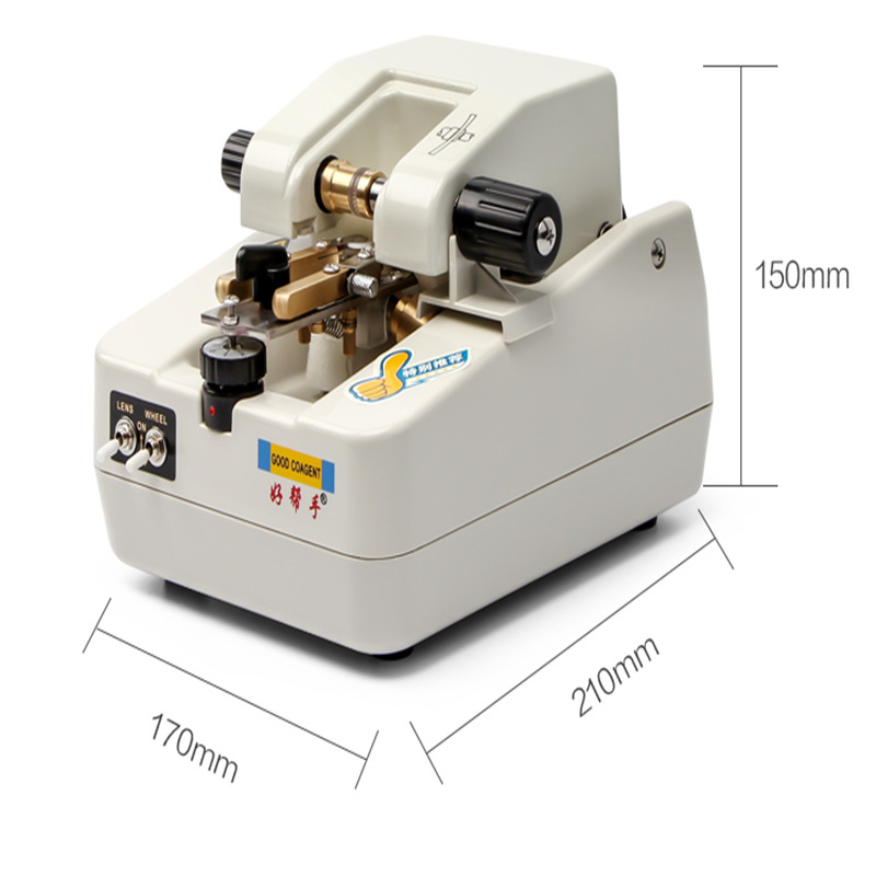 Lens Grooving Machine, Eyewear Processing Equipment, Glass Resin Pc Lenses, Stainless Steel Panel, Liangyou 3Cr Precision