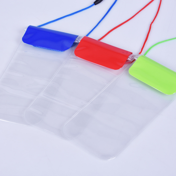 Mobile Phone Waterproof Bag Touchscreen Swimming Takeaway Rider Rainproof Sealed Bag Diving Waterproof Mobile Phone Case Travel