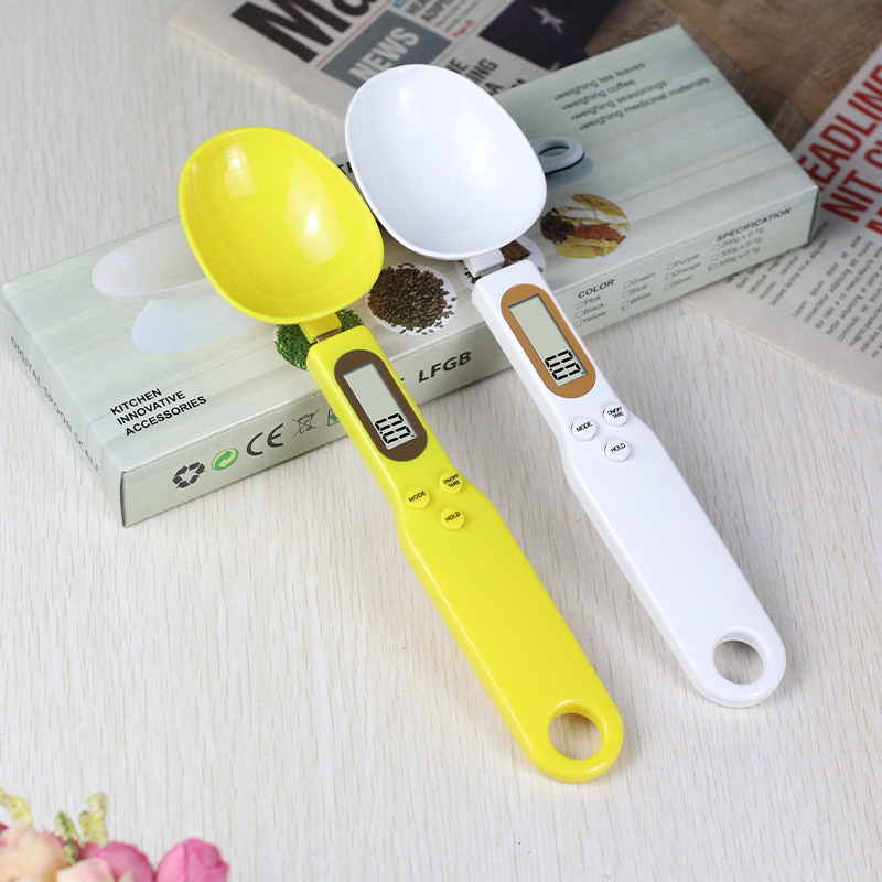 Electronic Scale Kitchen Small Gram Scale Precision Coffee Digital Measuring Spoon Scale Household Gram Scale Digital Scale Food Spoon Scale