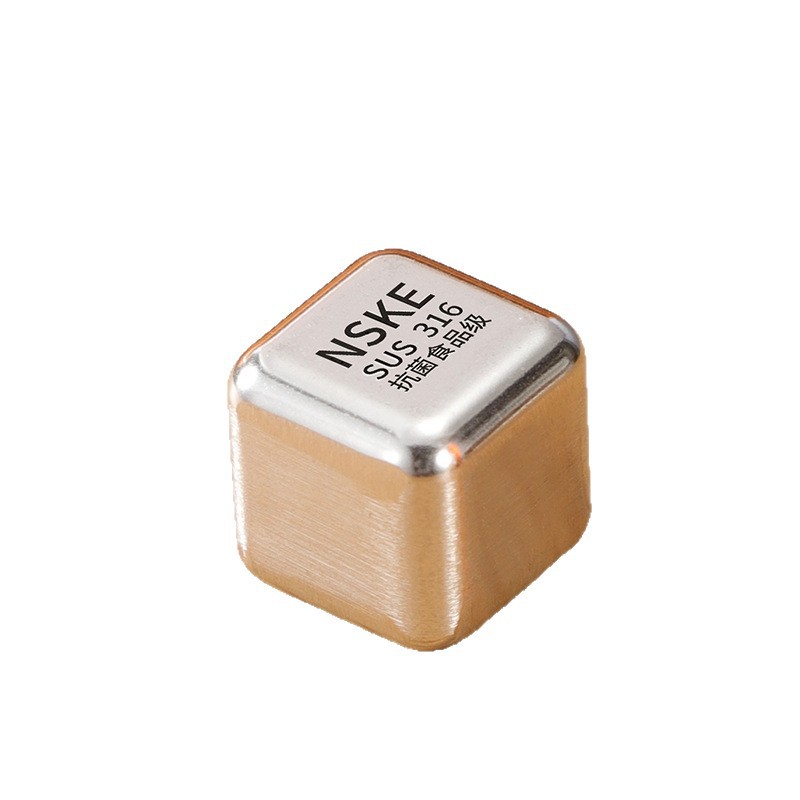 Summer Ice Cubes 304 Stainless Steel Ice Balls Quick-Frozen Metal Ice Wine Artifact Household Ice Wine Wholesale