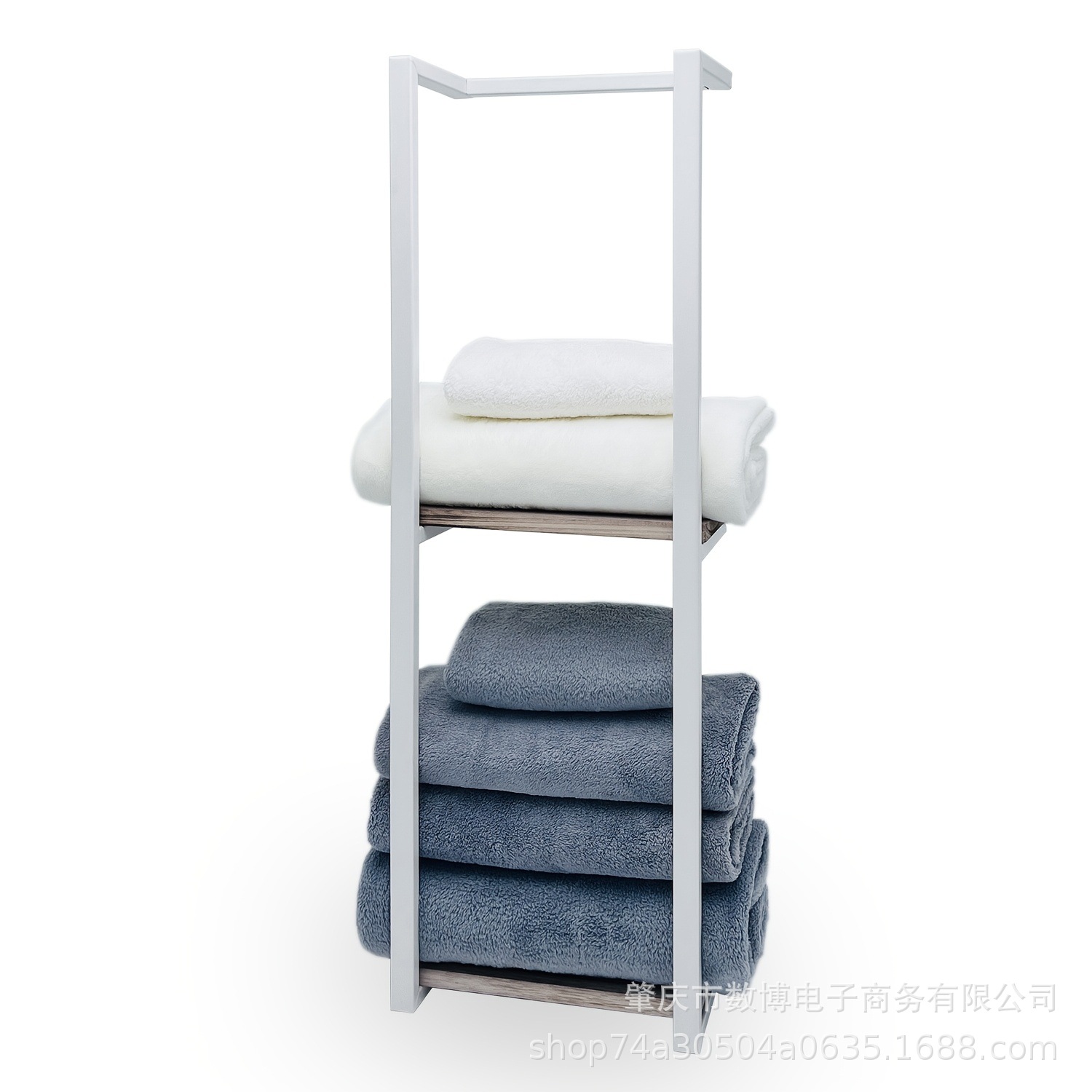 Selected Supply Cross-Border Bathroom Multi-Functional Items Decorative Rack Wall-Mounted Bathroom Towel Rack Iron Towel Rack