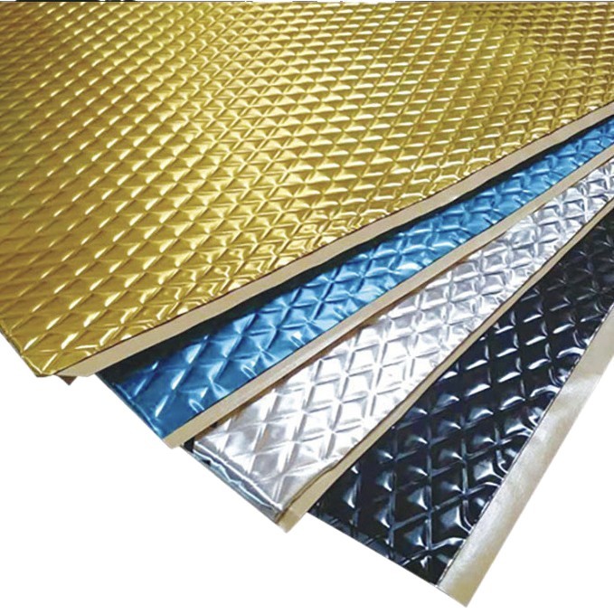 Black Glue Aluminum Plate Butyl Glue Shock-Absorbing Plate Damping Sheet Sound Insulation Cotton Four-Door Full Car Sound Insulation Car Sound Insulation Material