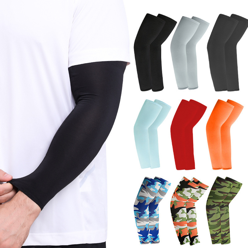 Summer outdoor driving sun protection sleeves for men and women sports fishing armguards comfortable breathable UV protection ice sleeves