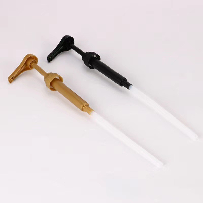 Gotetiso universal bathroom soap dispenser large dispenser coffee syrup pump head 750ml press jam