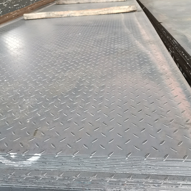 Foshan Steel Plate Patterned Plate Container Steel Plate Q235B Steel Plate Galvanized Patterned Plate Hot Rolled Steel Plate Welding