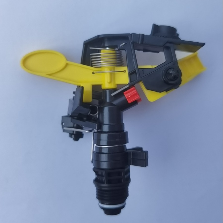 4-Point 360-Degree Adjustable Rocker Arm Sprinkler, Plastic Rocker Arm Spray Gun, Special for Farmland Greening, Adjustable Spray Gun for Watering