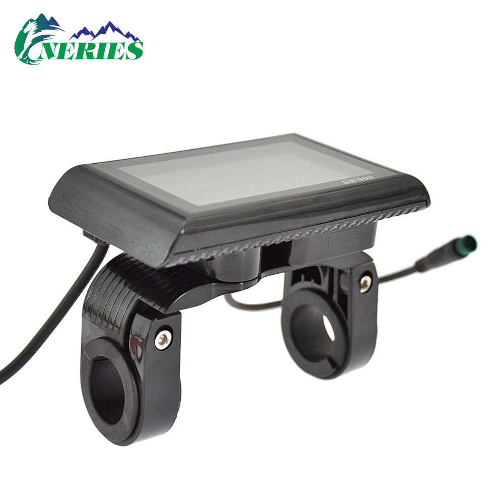 Electric Vehicle Sw900Lcd Lcd Instrument Data Display 5-Core Bicycle Modification Accessories Set 24-72V