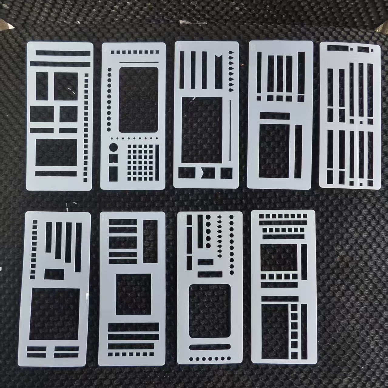 Cross-Border New Product Handmade Flexible Record Template Flexible Record Template Ruler