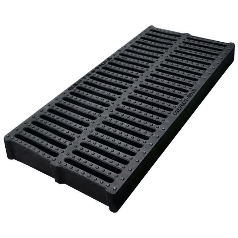 Resin Grille Board Sink Drain U-Shaped Groove Sewer Cover Plastic Kitchen Manhole Cover Rain Grate