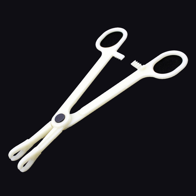 Cross-Border Human Body Puncture Tools Disposable Whole Pliers Catheter Puncture Tools Round Mouth Round Tube Puncture Pliers Needle Tube Pliers
