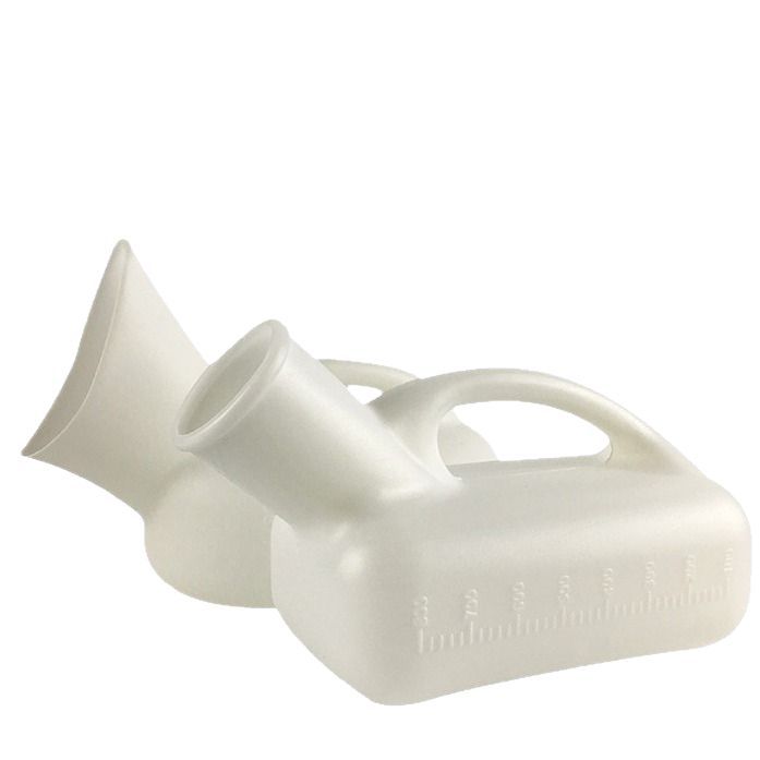 Urinal Men's Disposable Plastic Urinal Portable Men's and Women's Urinal Hospital Special Bed-Ridden Chamber Pot for the Elderly