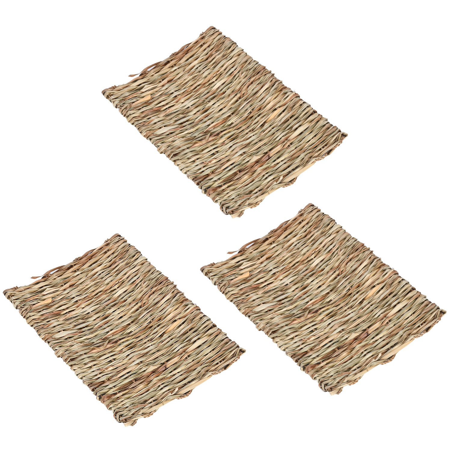 Popular hair generation rabbit Chinchilla guinea pig edible natural Reed size straw mat non-straw material pesticide