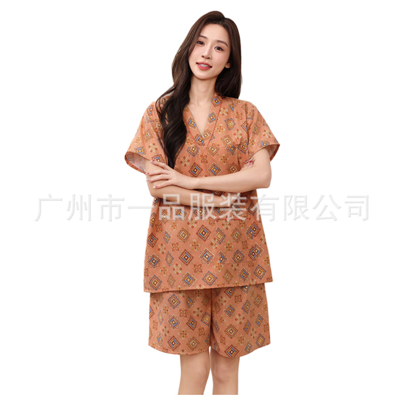 New Style Sweat Clothes Women's Softening Cotton Bathrobe Sauna Clothes Hot Spring Men's plus size Bath Health Clothes Foot Therapy Home Clothes