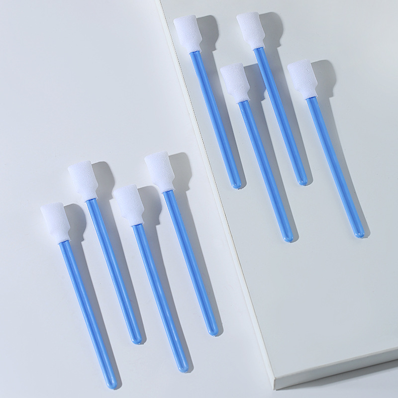 707C Blue Cleaning Jet Printing Printer Wipe Inkjet Ink Brush Industrial Dust-free Purification Cotton Swab Wipe Stick