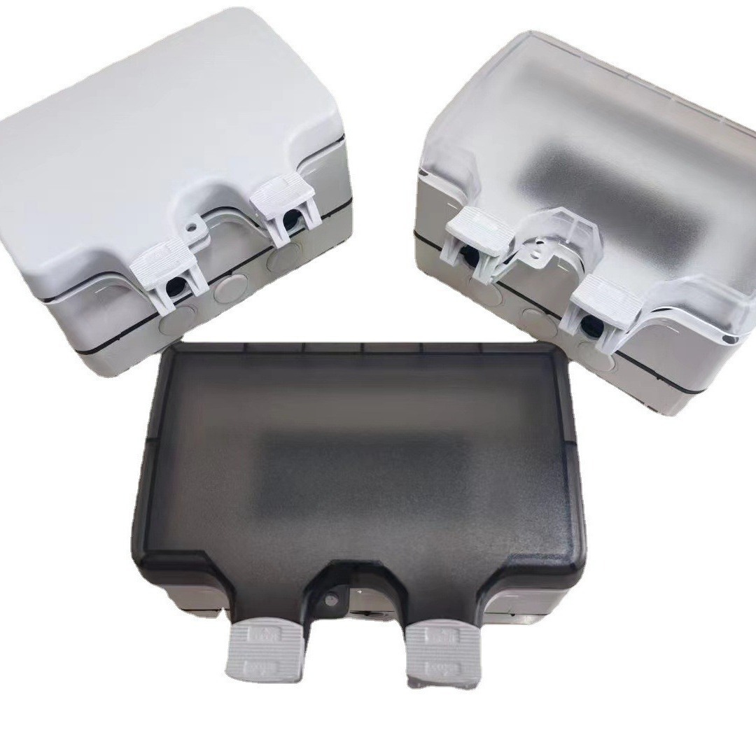 Outdoor waterproof box 86 type waterproof switch socket outdoor circuit breaker c45 air switch waterproof distribution box