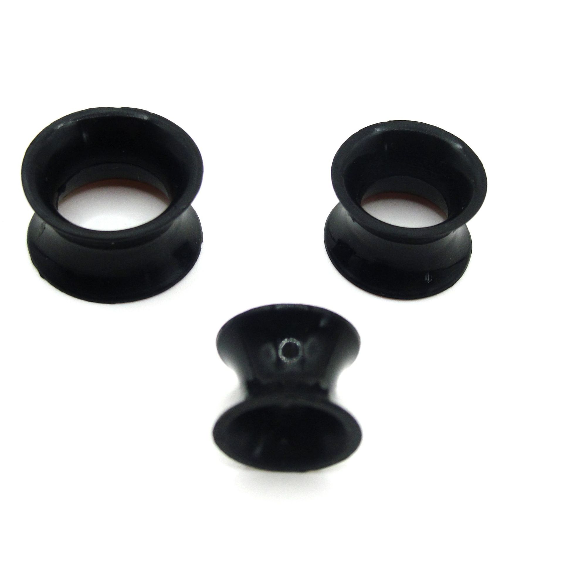 Europe and the United States best selling silicone horn puncture jewelry hip-hop trend line soft ear expander source manufacturers wholesale ears