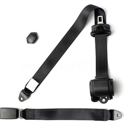 Cross-border car driving passenger seat three-point automatic retractable seat belt bus truck emergency locking safety belt
