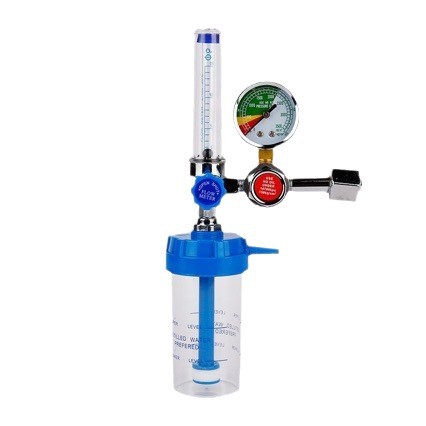 Floating Standard Oxygen Inhaler Medical Oxygen Bottle Flow Pressure Gauge Pressure Reducer Oxygen Supply Flow Gauge Oxygen Gauge