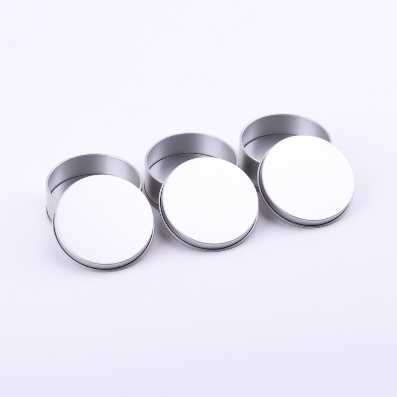 Badge Storage Tinplate Can Commemorative Coin Full Window Round Iron Box U Disk Iron Box Metal Gift Box Packaging