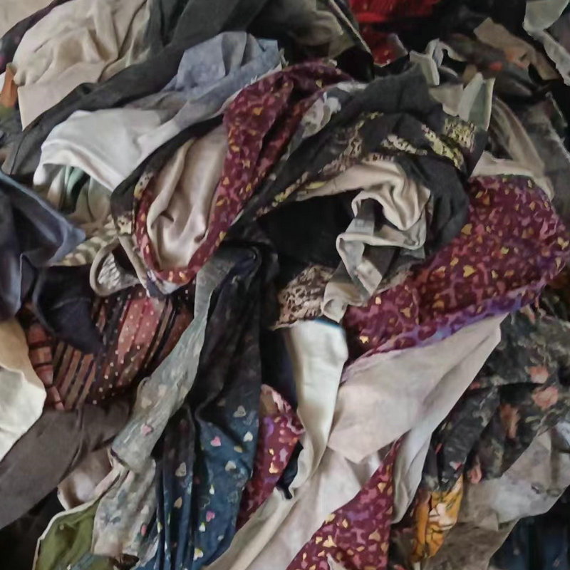 Light Color Dark Knitted Fabric Industrial Rag Variegated Machine Cloth Foreskin Cloth Large Rag Manufacturer Wholesale