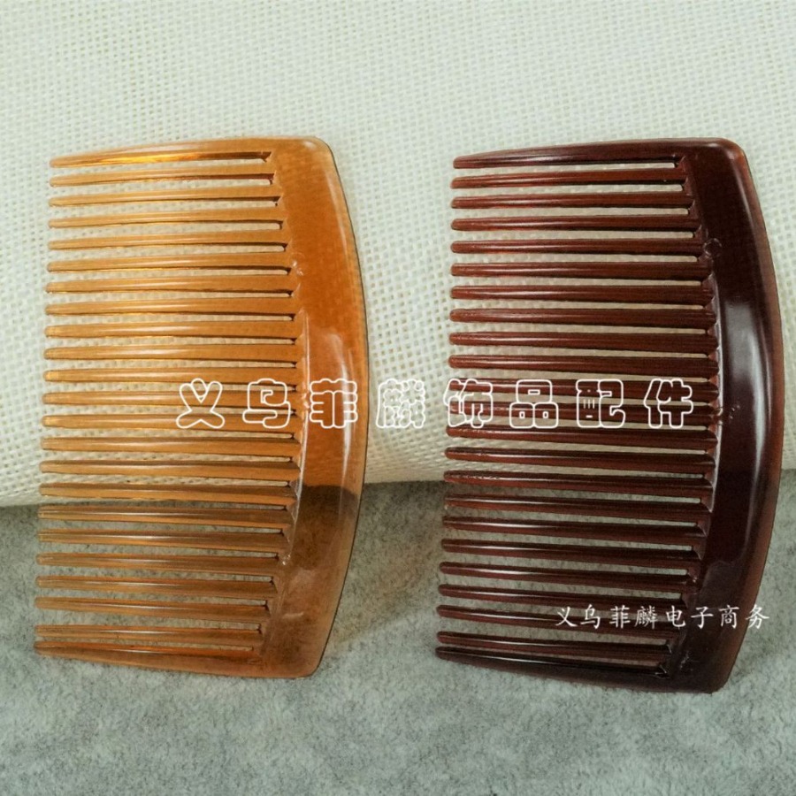 Ultra-High Sales 23-Tooth Plastic Hair Comb Plastic Hair Comb 8cm Hair Comb 23-Tooth Comb Insert Comb