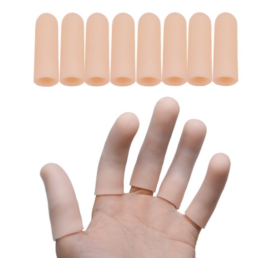 SEBS Waterproof Thumb Protection Cropable Silicone Finger and Toe Protective Cover Longer Finger and Toe Cover