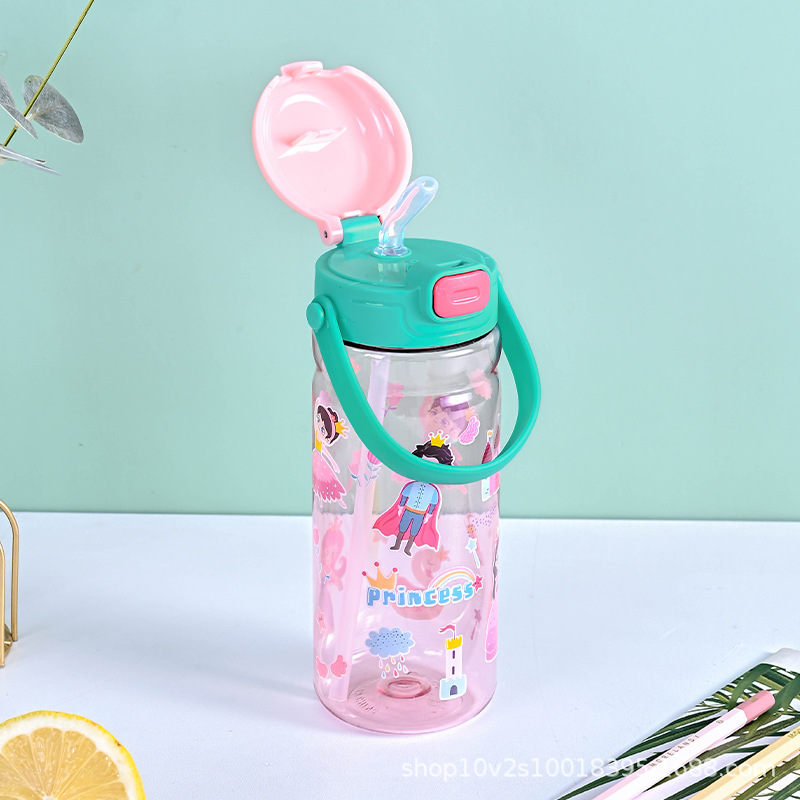 Children's Water Cup Special 2024 for School New Summer Kettle Straight Drink Cup Ring
