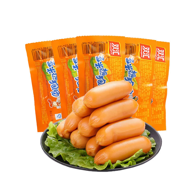 Shuanghui corn hot dog sausage 32g instant meat sausage spicy crispy ham sausage corn sausage supermarket food wholesale
