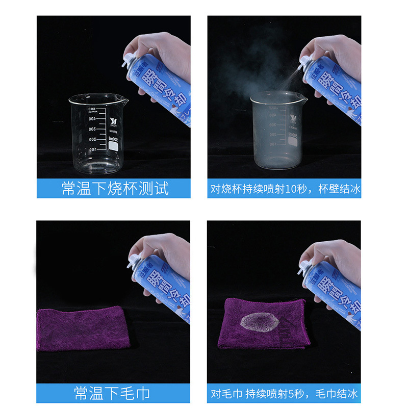 Cooling Spray for Sports, Portable Instant Cooling for Summer, Rapid Cooling in the Car, Heatstroke Prevention