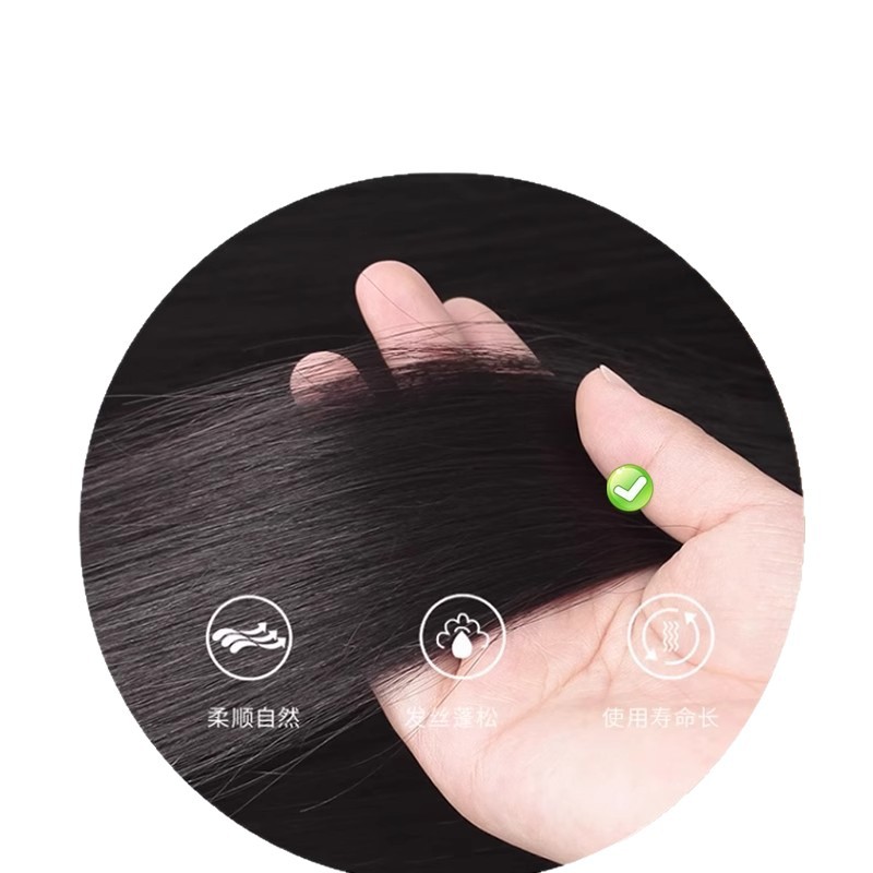 Hair Bun Wig Claw Clip for Women, Bun Hairpiece, Hair Extension, Realistic Back of the Head, High-End Hair Pad, Hair Ring