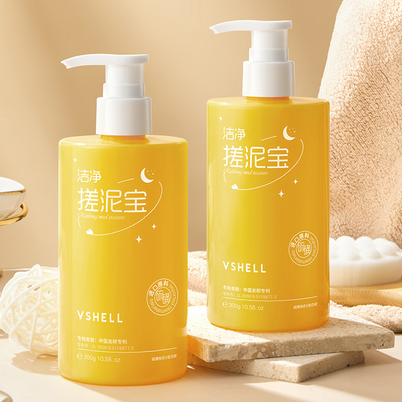 Китайский эксфолиирующий скраб для тела для мужчин и женщин, подходит для ванной и скрабирования спины, с длительным ароматом для улучшения кератоза пиларис