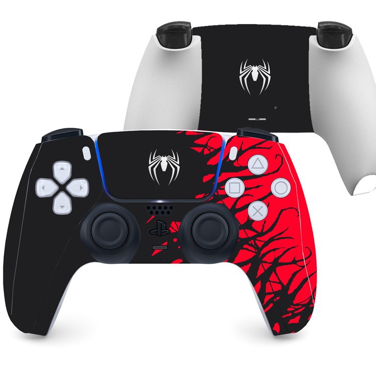 Стикер пленка для контроллера ps5, бесшовная матовая наклейка, виниловая матовая пленка на задней стороне