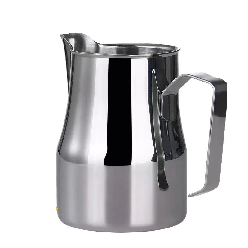 Laihua Cup Italian Laihua Cup 304 Stainless Steel Milk Bubble Cup Fanhua Coffee Laihua Tank Crane Mouth Italian Breathing Cup