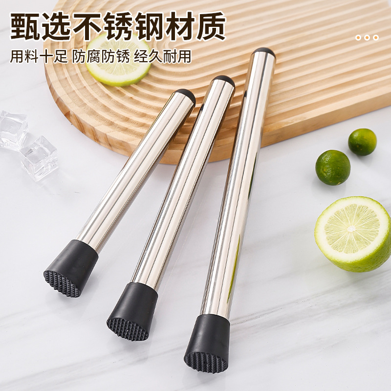 Соковыжималка, палочка для льда, молоток для лимонов, палочка для сока, шейкер, чайный напиток, молоток из нержавеющей стали для фруктов и льда, кухонный инструмент