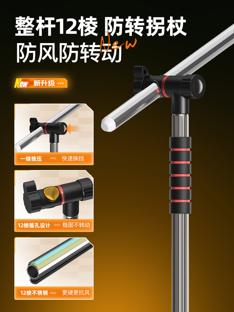 Jiadiani Cane Fishing Umbrella 2025 New Large Fishing Umbrella Outdoor Camping Style Special New Sunshade Universal Umbrella Sun Protection