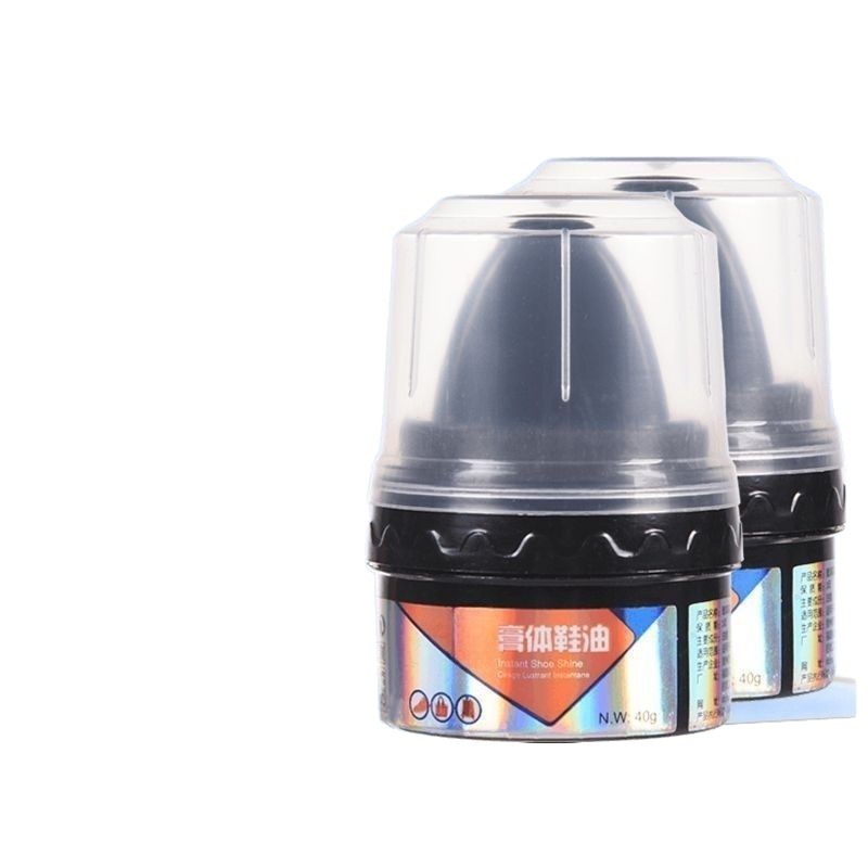 Shoe Polish Black Brown Colorless Universal Leather Shoe Cream Maintenance Oil Repair Cleaning Care Shoe Brush Shoe Polish