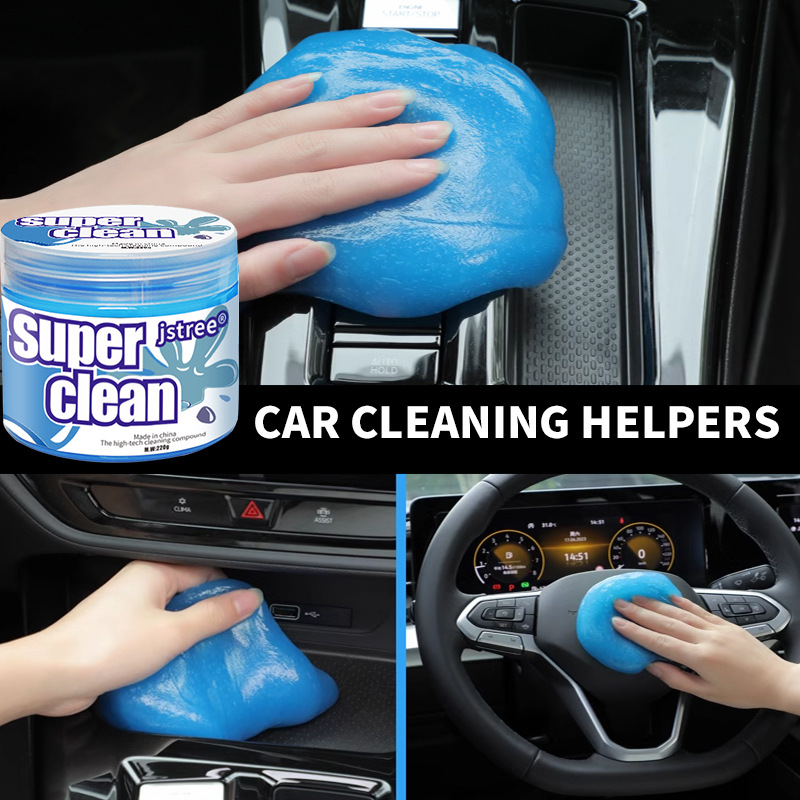 Multifunctional dust cleaning gel does not melt water does not stick to hand cleaning soft rubber car dust removal glue keyboard cleaning mud