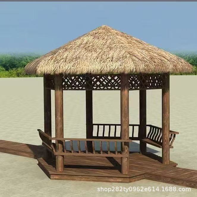 Simulated Thatch Roof, Straw Tiles, Fake Straw, Gazebo, Guesthouse, Farmhouse Decoration, Simulated Plastic