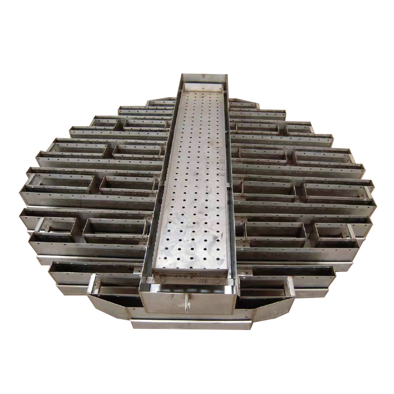 Stainless Steel Trough-Type Liquid Distributor, Overflow-Type Liquid Diverter, Tower Internals, Source Factory Processing
